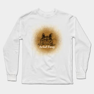 Furball Frenzy Tabby Long Sleeve T-Shirt